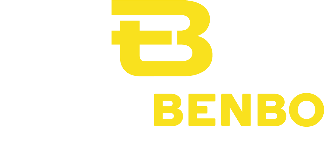Benbo new logo  white